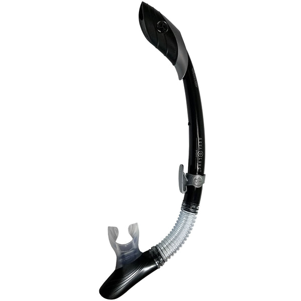 Used Aqua Lung Sport Island Dry Snorkel ISD LX - Black - DIPNDIVE