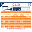 Open Box Cressi Clio Full Foot Fins - Blue - 7-8 (41/42) - DIPNDIVE