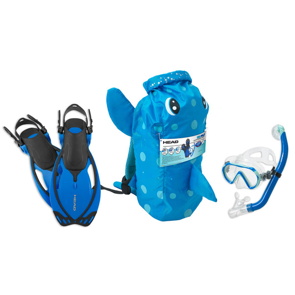 Used Mares Kids Sea Pals Character Set - Blue, Size Small/9-13 - DIPNDIVE