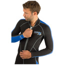 Cressi 2mm Mens Lido Long Full Front Zip Wetsuit - DIPNDIVE