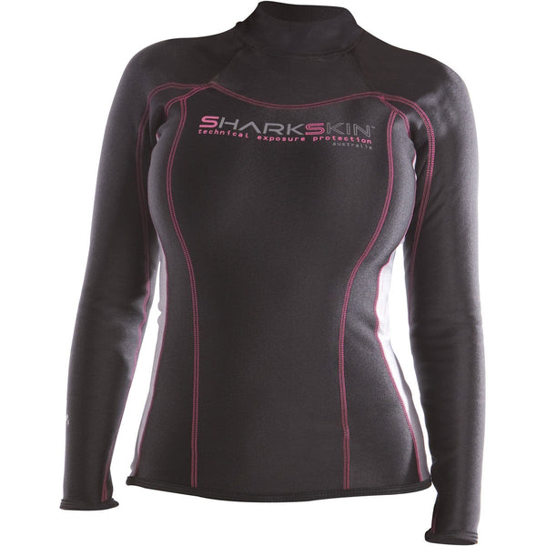 Used Sharkskin Womens Chillproof Long Sleeve Shirt-2 - DIPNDIVE