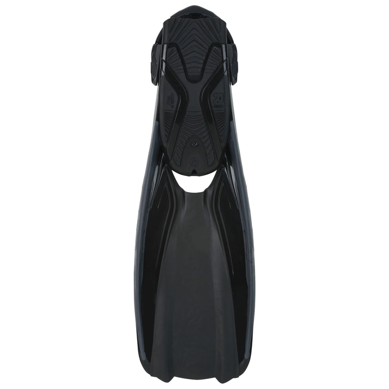Open Box Aqua Lung Phazer Scuba Dive Fins - Black, Size - RG - DIPNDIVE
