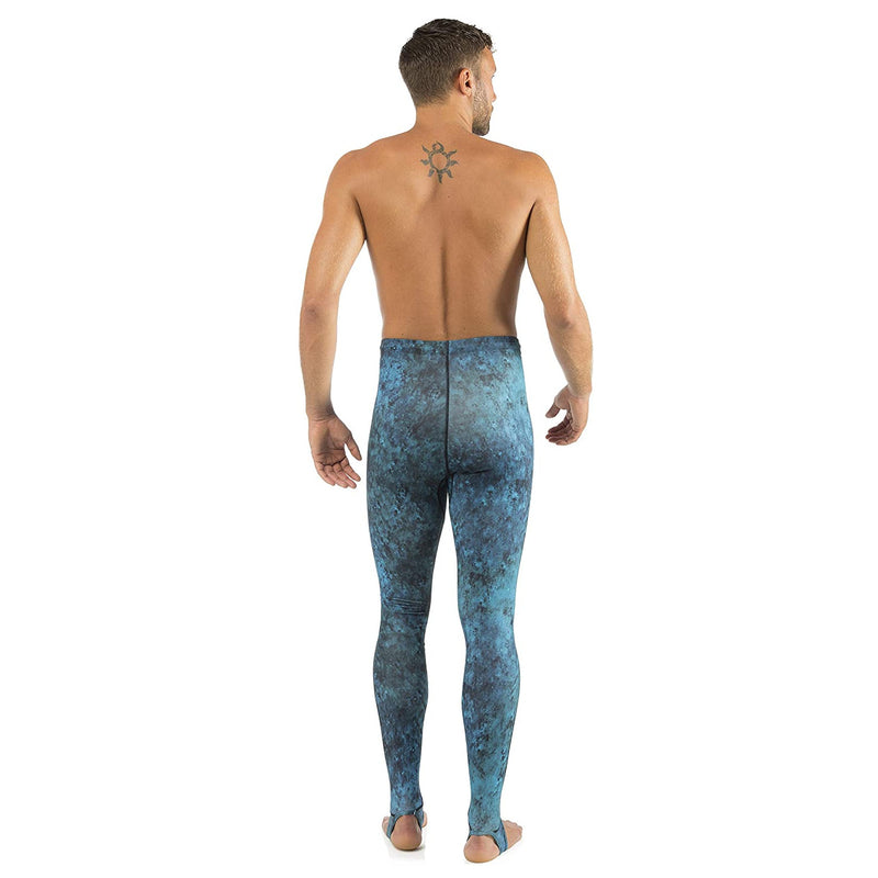 Used Cressi Hunter Rash Guard Pants - Blue Hunter, Size: Medium - DIPNDIVE