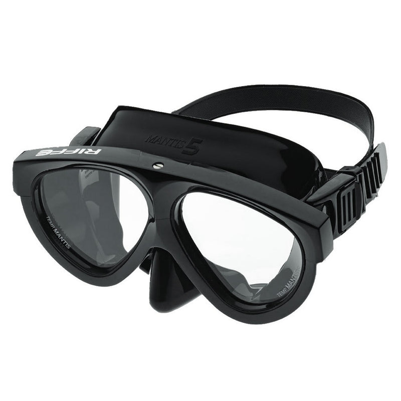 Open Box Riffe Mantis 5 Mask (Black) - DIPNDIVE