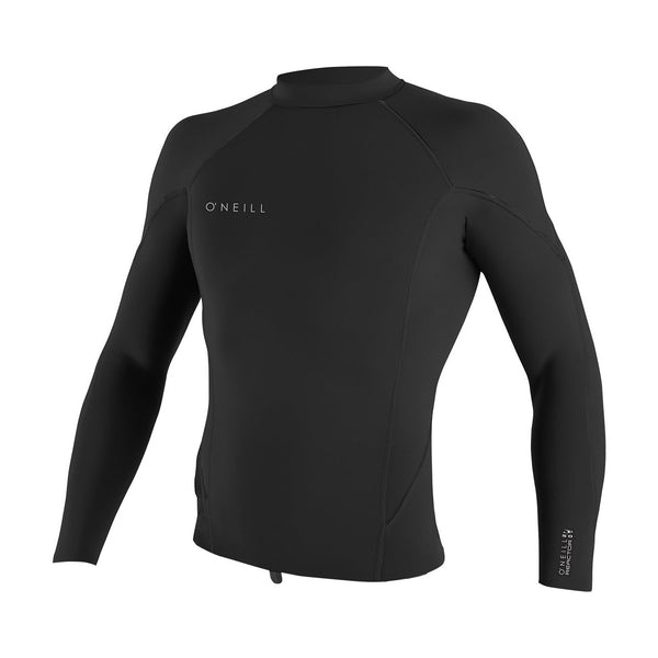 Open Box O'Neill Men's 1.5mm Reactor-2 Long Sleeve Top, Black, Size: Large - DIPNDIVE