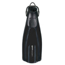 Used Mares Avanti Quattro Plus Open Heel Dive Fins - Black - Regular - DIPNDIVE