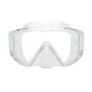 Open Box XS Scuba Fusion 3 Scuba Dive Mask - Clear - DIPNDIVE