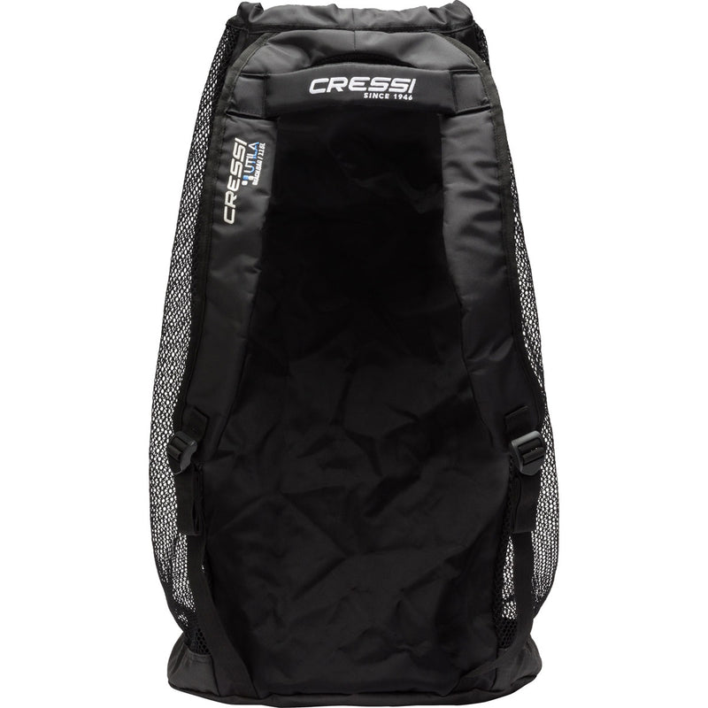 Open Box Cressi Utila Foldable Mesh Backpack-Black - DIPNDIVE