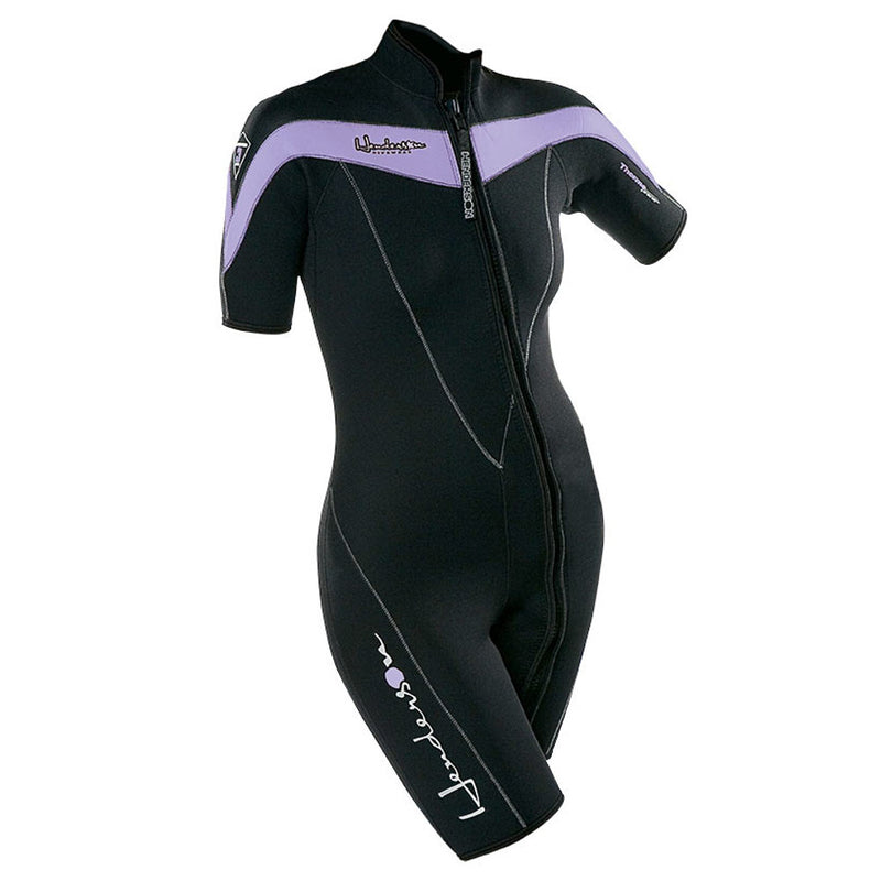 Used Henderson Thermoprene Womens Front Zip Shorty - 24 - DIPNDIVE