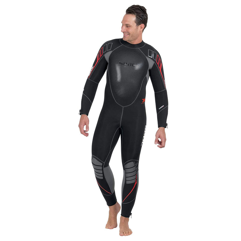 Seac 7 mm Komoda Men's Ultra-Comfortable Scuba Diving Wetsuit - DIPNDIVE