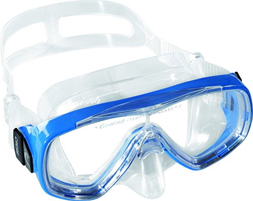 Used Cressi Ondina Kids Dive Mask - Blue / Clear - DIPNDIVE