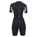 Henderson 3mm Womens Thermoprene Pro Back Zip Shorty Wetsuit - DIPNDIVE