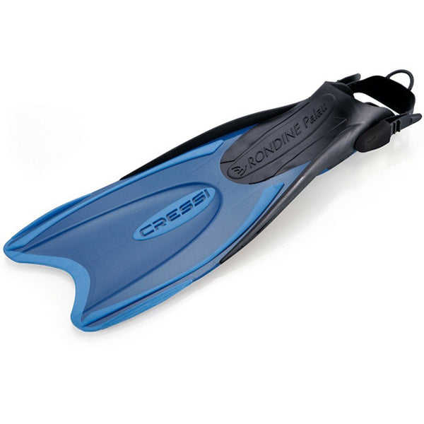 Open Box Cressi Palau Open Heel Fins-Blue-Medium/Large - DIPNDIVE