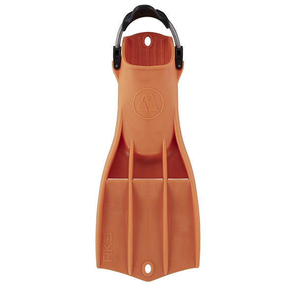 Used Apeks RK3 Open Heel Dive Fins - Orange - Medium - DIPNDIVE