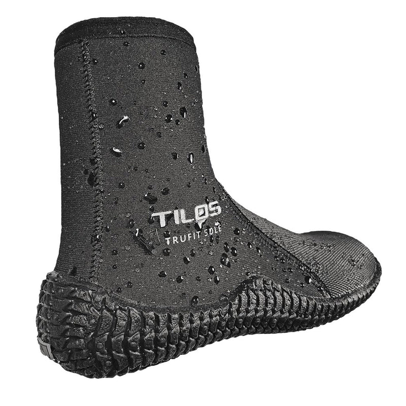 Open Box Tilos 5mm Trufit Titanium Zip Boot-8 - DIPNDIVE