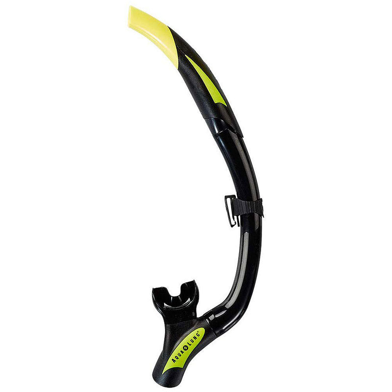 Used Aqua Lung Impulse 3 Non-Flex Snorkel, Black/Yellow - DIPNDIVE