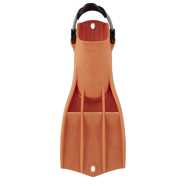 Used Apeks RK3 Open Heel Dive Fins - Orange - Super - DIPNDIVE