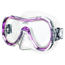 Used Seac Giglio MD Soft Silicon Mask - Clear Silicone Pink - DIPNDIVE