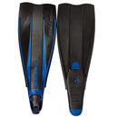 Used Cressi Free Frog Fins - Blue - 45/46 - DIPNDIVE