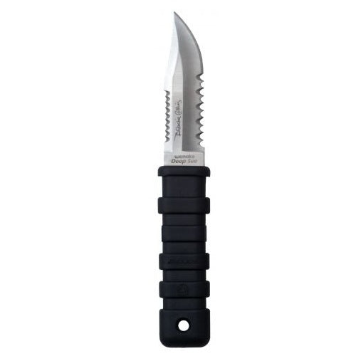 Deep See EZ Lock Stainless Steel Scuba Knife - Dolphin Point - DIPNDIVE