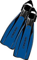 Open Box Cressi Pro Light Open Heel Scuba Dive Fins - Blue, Size: X-Large - DIPNDIVE