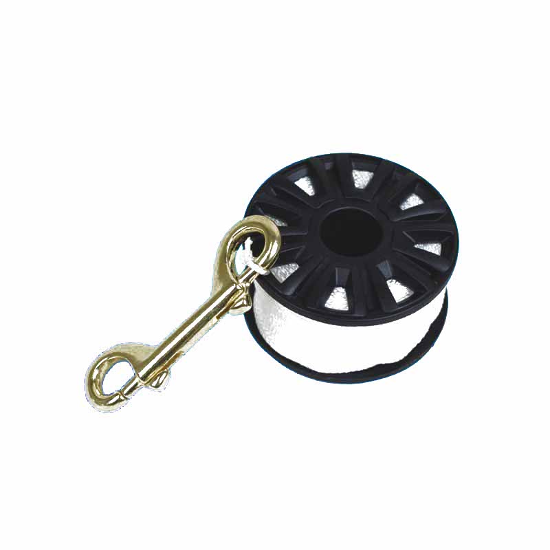 Scuba Max DR-04-W 150 Ft Finger Spool with Brass Clip - DIPNDIVE