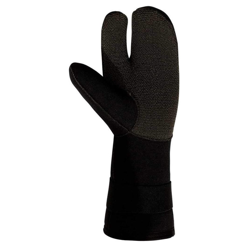 Open Box Bare 7mm Unisex K-Palm Three-Finger Scuba Dive Mitt, Size: Large - DIPNDIVE