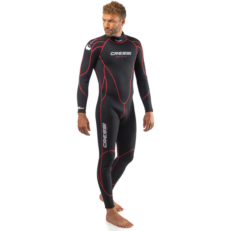 Cressi Maya 2.5mm Man Scuba Dive Full Wetsuit - DIPNDIVE