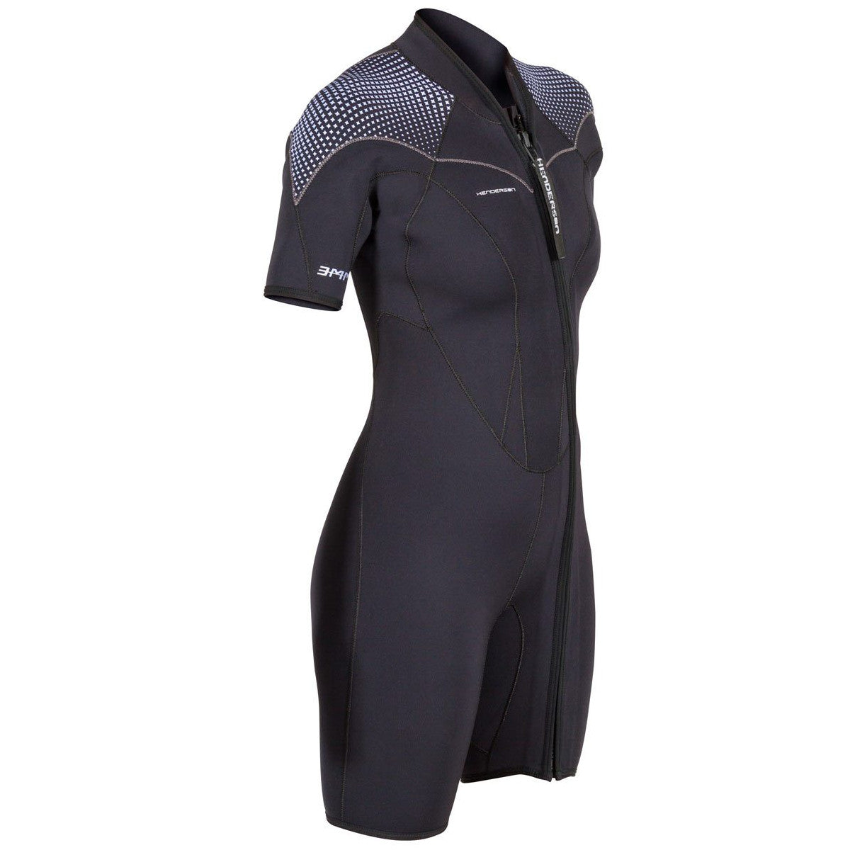 Gul Women's G-Force 3mm Back Zip Shorty Wetsuit - Black Mulberry - Easy stretch - 80% D-Flex panels for durability Gul Women's G-Force 3mm Back Zip Shorty Wetsuit - Black Mulberry - Easy stretch - 80% D-Flex panels for durability