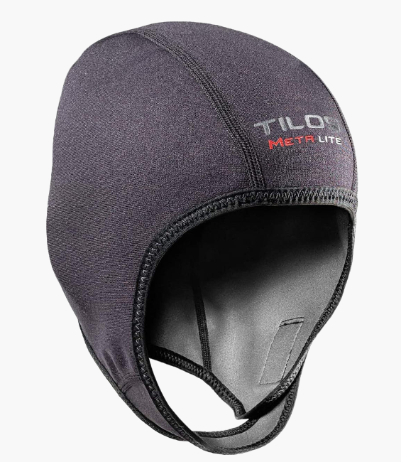 Open Box Tilos 1mm Titanium Neoprene Beanie, Size: Large - DIPNDIVE