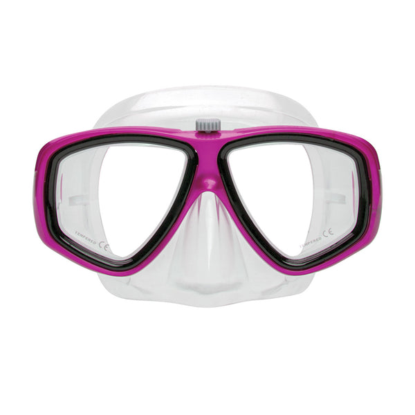 Open Box XS Scuba Switch Mask Kit-Pink - DIPNDIVE