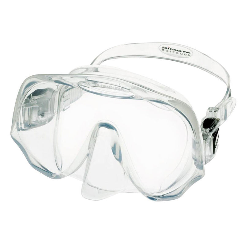 Used Atomic Aquatics Frameless Dive Mask -Clear-RG - DIPNDIVE