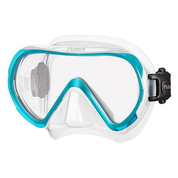 Open Box Tusa Ino Scuba Diving Mask - Ocean Green - DIPNDIVE