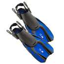 Ocean Reef DUO Open Heel Scuba Diving Fins - DIPNDIVE