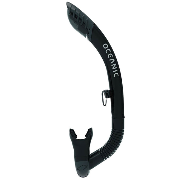 Used Oceanic Ultra Dry 2 Diving Snorkel - Black / Titanium - DIPNDIVE