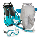 Used Mares Kids Sea Pals Character Set - Aqua, Size Small/9-13 - DIPNDIVE