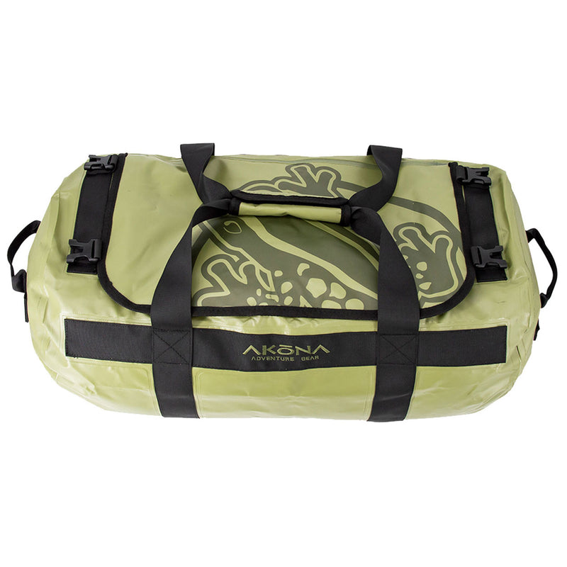 Used Akona Panama Dry Duffel Bag - Rugged Green - DIPNDIVE