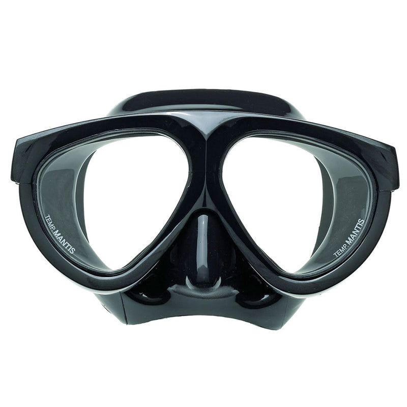 Used Riffe Mantis Mask for Diving and Spearfishing (Black) - DIPNDIVE