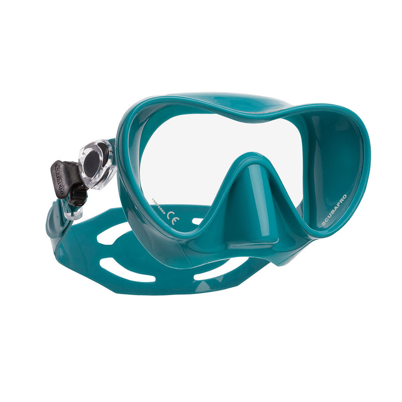 Used ScubaPro Trinidad 3 Dive Mask - Turquoise - DIPNDIVE