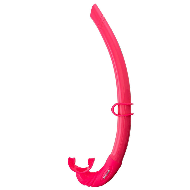Open Box Cressi Corsica Adult Size Snorkel - Pink Fluo - DIPNDIVE
