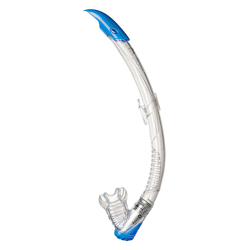 Used Aqua Lung Zephyr Dive Snorkel-Blue - DIPNDIVE
