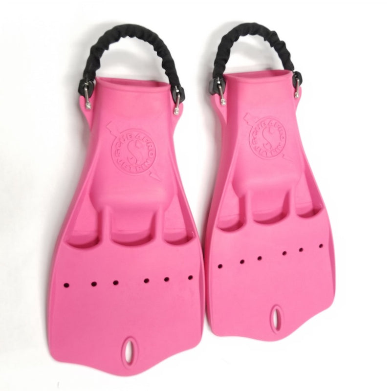 Open Box ScubaPro Jet Fins w/Spring Heel Strap Color Fins-Pink-MD - DIPNDIVE