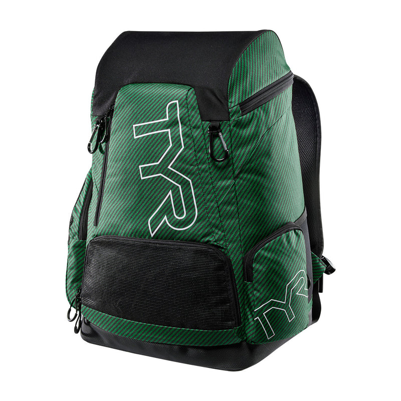 TYR Unisex Alliance 45L Team Carbon Print Backpack - DIPNDIVE