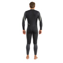 Open Box Cressi 2.5mm Mens Bahia Flex Front-Zip Full Wetsuit, Black / Grey, Size: Large - DIPNDIVE