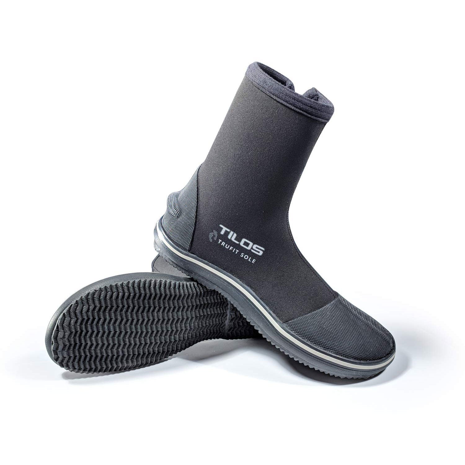 Tilos 5mm Trufit Rubber Toe Cap and Heel Boot - DIPNDIVE