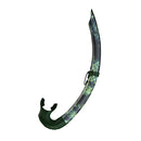 Open Box Seac Jet Adult Scuba, Spearfishing, Freediving and Snorkeling Snorkel - Green/Pirana - DIPNDIVE