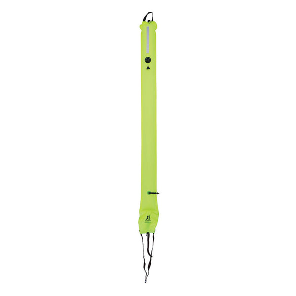 Open Box XS Scuba Surface Marker Buoy 7 SMB - Yellow - DIPNDIVE