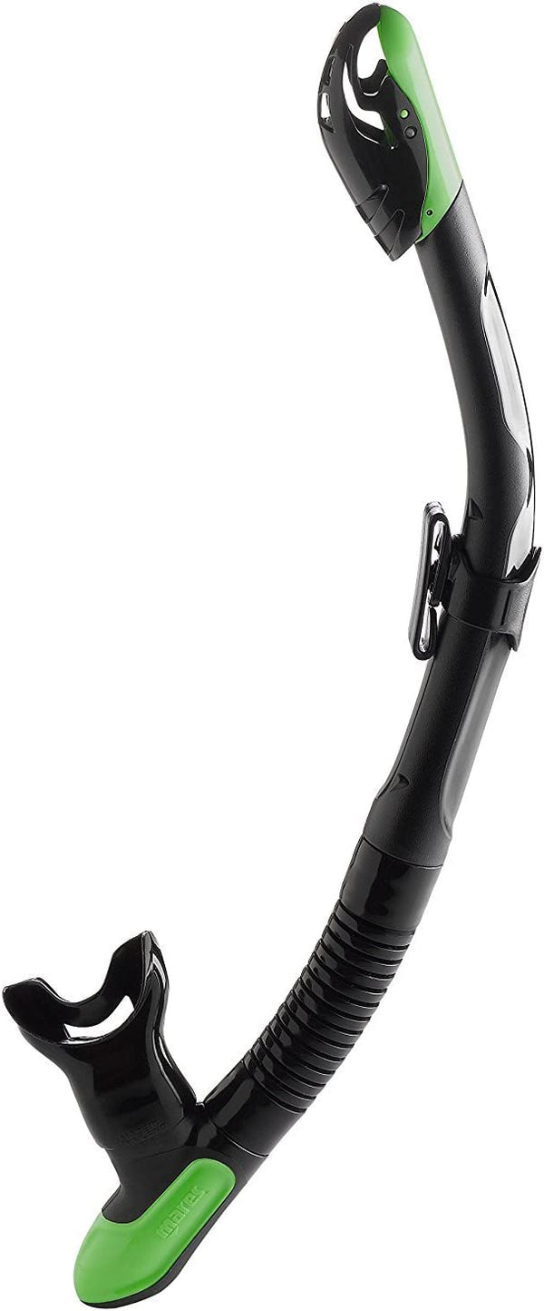 Used Mares Ergo Dry Snorkel-Black / Lime - DIPNDIVE