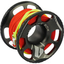 Apeks Lifeline Spool 60m High Visibility Line Includes Stainless Steel Bolt Snap - DIPNDIVE