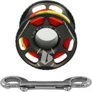 Apeks Lifeline Spool 60m High Visibility Line Includes Stainless Steel Bolt Snap - DIPNDIVE